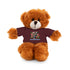 Custom Photo Festive Poinsettia Stuffed Animals with Tee